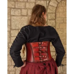 Mytholon Onderborst Korset Dunja, Antiek Bruin 9 Mytholon Onderborst Korset Dunja, Antiek Bruin -Mode Winkel onderborst korset dunja antiek bruin 2