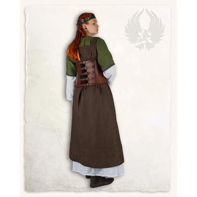 Mytholon Onderborst Korset Dunja, Antiek Bruin 7 Mytholon Onderborst Korset Dunja, Antiek Bruin - Afbeelding 5