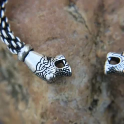 Oseberg Vikingarmband L, Verzilverd -Mode Winkel oseberg vikingarmband l verzilverd 3