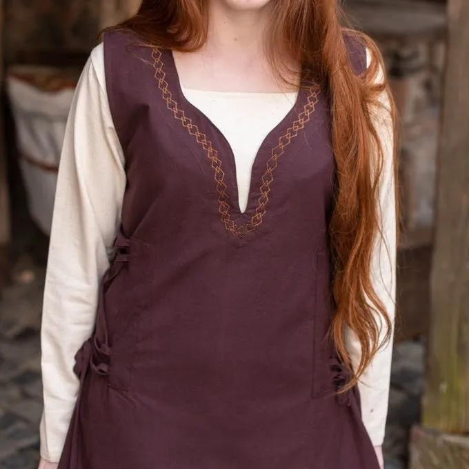 Burgschneider Overjurk Lannion, Bruin 5 Burgschneider Overjurk Lannion, Bruin - Afbeelding 3