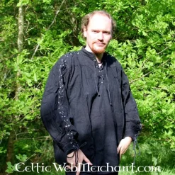 Leonardo Carbone Piratenhemd Met Veters, Wit