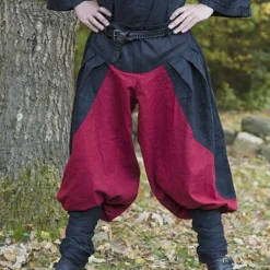 Epic Armoury Renaissancebroek Raphael, Rood-zwart