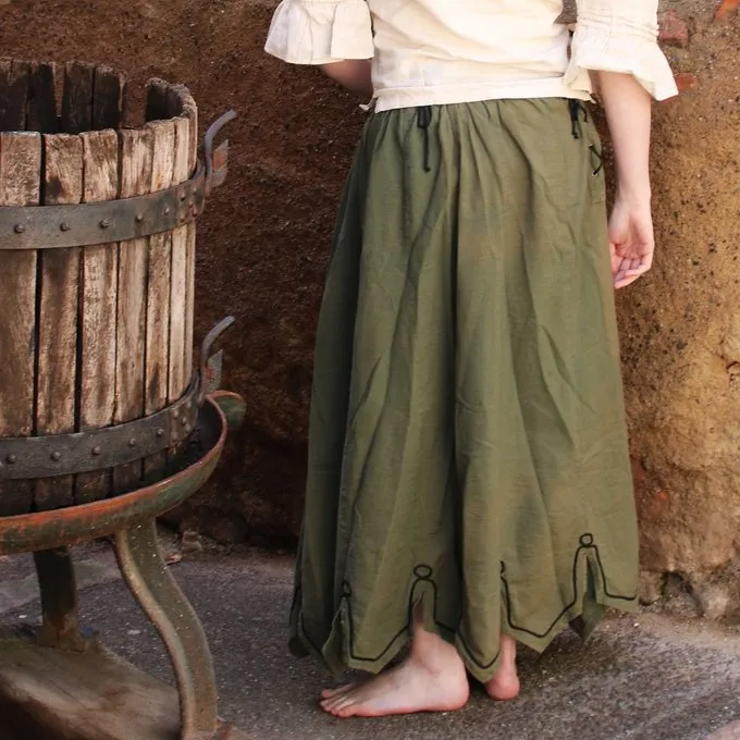 Leonardo Carbone Renaissancerok, Green 5 Leonardo Carbone Renaissancerok, Green - Afbeelding 3