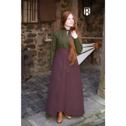 Burgschneider Rok Mera, Bruin -Mode Winkel rok mera bruin 3