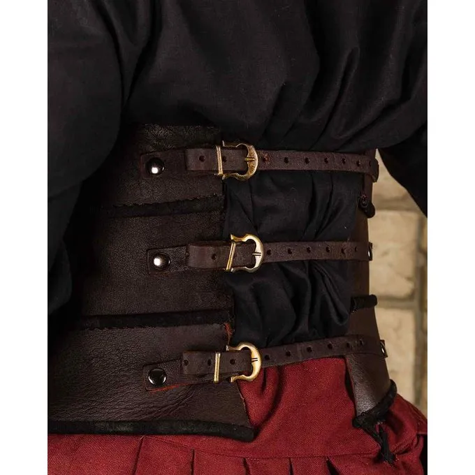 Mytholon Scarlet Pantser Korset, Bruin 5 Mytholon Scarlet Pantser Korset, Bruin - Afbeelding 3
