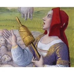 Burgschneider Schort Bertrude Bruin -Mode Winkel schort bertrude bruin 2