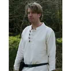 Leonardo Carbone Soldatenhemd, Zwart -Mode Winkel soldatenhemd zwart 2