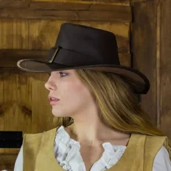 Rawblade Solomon Kane Hoed, Bruin -Mode Winkel solomon kane hoed bruin 5