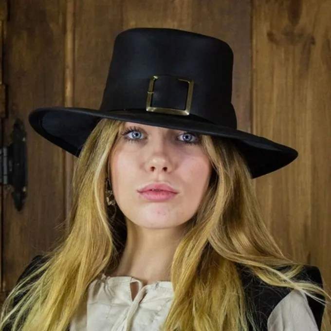 Rawblade Solomon Kane Hoed, Zwart 5 Rawblade Solomon Kane Hoed, Zwart - Afbeelding 3