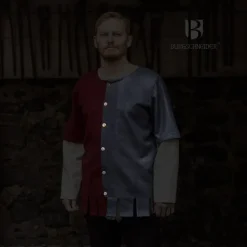 Burgschneider Surcot Aleran, Links, Zwart -Mode Winkel surcot aleran links zwart 2