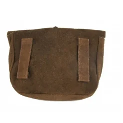 Leonardo Carbone Tasje Met Wolfsluiting, Bruin -Mode Winkel tasje met wolfsluiting bruin 2