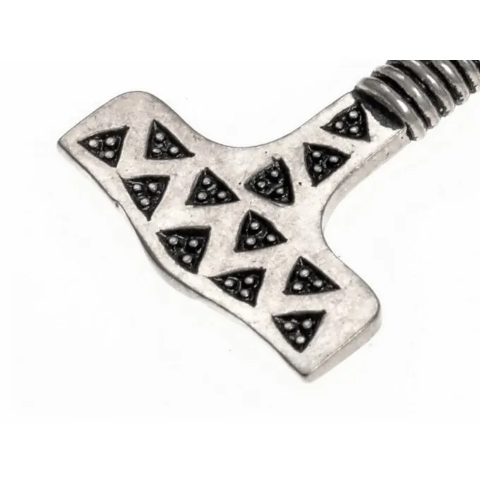 Thorshamer Uit Valse, Verzilverd 4 Thorshamer Uit Valse, Verzilverd - Afbeelding 2