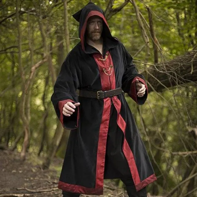 Epic Armoury Tovenaarsgewaad Harry, Zwart-rood 3 Epic Armoury Tovenaarsgewaad Harry, Zwart-rood