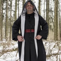 Epic Armoury Tovenaarsgewaad Zwart-zilver -Mode Winkel tovenaarsgewaad zwart zilver 2