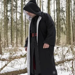 Epic Armoury Tovenaarsgewaad Zwart-zilver -Mode Winkel tovenaarsgewaad zwart zilver 3