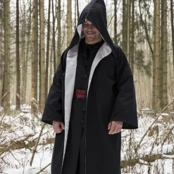 Epic Armoury Tovenaarsgewaad Zwart-zilver -Mode Winkel tovenaarsgewaad zwart zilver 5