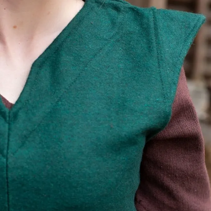 Burgschneider Tuniek Meril, Wol, Groen 4 Burgschneider Tuniek Meril, Wol, Groen - Afbeelding 2