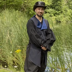 Epic Armoury Vest Dorian, Blauw -Mode Winkel vest dorian blauw 3