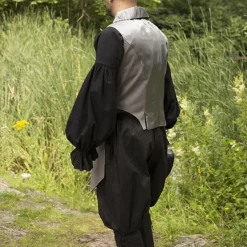 Epic Armoury Victoriaans Vest Dorian, Grijs -Mode Winkel victoriaans vest dorian grijs 3