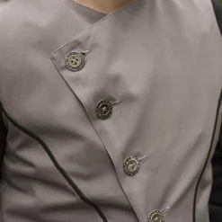 Epic Armoury Victoriaans Vest Dorian, Grijs -Mode Winkel victoriaans vest dorian grijs 4