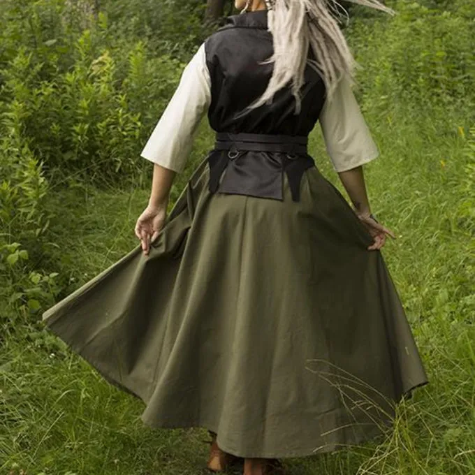 Epic Armoury Victoriaans Vest Dorian, Zwart 5 Epic Armoury Victoriaans Vest Dorian, Zwart - Afbeelding 3