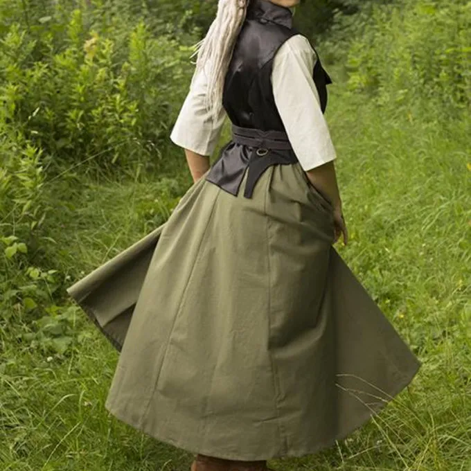 Epic Armoury Victoriaans Vest Dorian, Zwart 7 Epic Armoury Victoriaans Vest Dorian, Zwart - Afbeelding 5