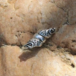 Viking Baardkraal Haithabu, Verzilverd 8 Viking Baardkraal Haithabu, Verzilverd -Mode Winkel viking baardkraal haithabu verzilverd 2