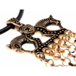 Viking Paardensieraad Staraja Ladoga, Brons -Mode Winkel viking paardensieraad staraja ladoga brons 1