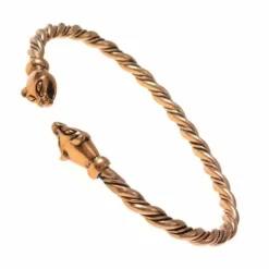 Vikingarmband Met Wezelkoppen