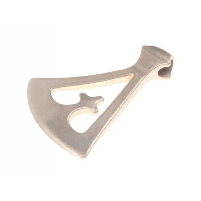 Vikingbijlhanger Gotland, Verzilverd 4 Vikingbijlhanger Gotland, Verzilverd - Afbeelding 2