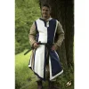 Epic Armoury Wapenrok Geoffrey, Wit-blauw -Mode Winkel wapenrok geoffrey wit blauw