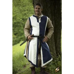 Epic Armoury Wapenrok Geoffrey, Wit-blauw