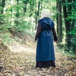 Leonardo Carbone Wikkeljurk Thyra, Blauw -Mode Winkel wikkeljurk thyra blauw 2