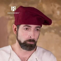 Burgschneider Wollen Baret Harald, Rood