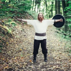 Leonardo Carbone Wollen Broek, Zwart -Mode Winkel wollen broek zwart 2