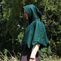 Leonardo Carbone Wollen Kaproen, Groen -Mode Winkel wollen kaproen groen 2