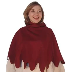 Leonardo Carbone Wollen Kaproen, Rood -Mode Winkel wollen kaproen rood 1