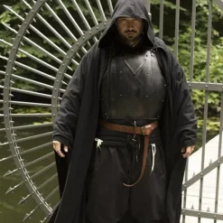 Epic Armoury Wollen Reismantel Zwart